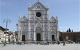Florencie, perla renesance, září - Itálie - Toskánsko - Florencie, Santa Maria Novella, dominikáni, 1279-1420, portál 1350-1470 vrcholná renesance