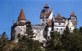 Rumunsko a perly Transylvánie - Rumunsko - hrad Bran, původně Drákulův