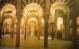 Andalusie, hory a moře letecky - Španělsko - Andalusie - Cordoba, Velká mešita, 450 sloupů z žuly jaspisu a mramoru podpírá strop