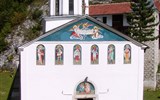 Černá Hora, národní parky a moře, hotel - Černá Hora - Plevlja - klášter Nejsvětější Trojice