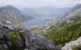 Albánie, divukrásná perla Balkánu - Černá Hora - Boka Kotorská, hory nad zálivem který má spíše charakter severského fjordu