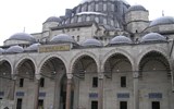 Istanbul, eurovíkend s průvodcem - Turecko - Istanbul -Sulejmanova mešita, vnitřní nádvoří