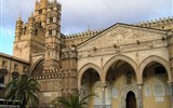 Sicílie a Lipary, země vulkánů a památek UNESCO s koupáním letecky - Itálie, Sicílie, Palermo, dóm