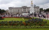 Londýn, rozkvetlé zahrady a Chelsea Flower Show - Velká Británie - Anglie - Londýn, Buckinghamský palác