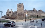 Svatojakubská pouť do Santiaga - Španělsko, Svatojakubská cesta, Ponferrada, hrad templářů