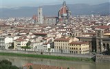 Florencie, kolébka renesance - Itálie, Toskánsko, Florencie, pohled na město