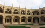 Lisabon, královská sídla a krásy pobřeží Atlantiku a Porto - Portugalsko, Lisabon, klášter Jeronýmů, rajský dvůr
