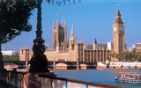 Londýn, rozkvetlé zahrady a Chelsea Flower Show - Velká Británie - Anglie - Londýn - Westminsterský palác, Parlament a Big Ben