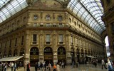 Milano a opera v La Scale - Itálie, Miláno, Galleria Vittorio Emanuelle
