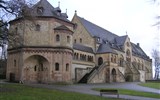 Advent v pohoří Harz, městečka UNESCO a vláčkem na horu Brocken - Německo - Harc - Goslar, Kaiserpfalz, zal. 1005-15, přestavěná v 19.stol.