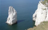 POZNÁVACÍ ZÁJEZDY - Francie -  Normandie - Étrétat a jeho bílé křídové útesy