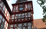 Poznávací zájezd - Harz - Německo - Harz - Herzberg, hrad knížat Welfů zmiňovaný 1154, přestavěný na zámek 1510-28