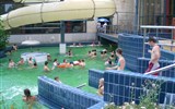 Budapešť, Györ, krásy Dunajského ohybu, památky a termální lázně 2020 - Maďarsko - Zadunají - termální lázně v Gyoru, vnitřní bazény