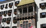 Poznávací zájezd - Tyrolsko - Rakousko - Tyrolsko - Innsbruck, Zlatá střecha (Goldenes Dachel), 1500 pro Maximiliána I., 2657 pozlacených.tašek