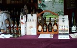 Poznávací zájezd - oblast Tokaj - Maďarsko - Tokaj -Tokajské slavnosti,  stánky jednotlivých vinařů