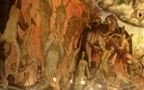 Poznávací zájezd - Florencie - Itálie - Florencie - detail Vasariho fresky v kopuli dómu