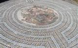 Poznávací zájezd - Kypr - Kypr - jedna z četných mozaik které zbyly po řeckých stavbách