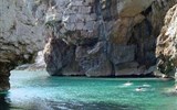Poznávací zájezd - Chorvatsko - Chorvatsko - ostrůvek Ravnik se Zelenou jeskyní, přírodní památka Stiniva