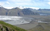 Poznávací zájezd - Island - Island - NP Skaftafell - pohled na Hvannadalshnjúkur, nejvyšší horu Islandu