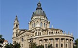 Budapešť, Mosonmagyaróvár, víkend s termály 2020 - Maďarsko - Budapešt - bazilika sv.Štěpána, neoklasicistní