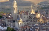 Poznávací zájezd - Kastilie - Španělsko - Kastilie a León - Segovia, pozdně gotická katedrála, 1525-1678