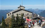 Alpské vodopády, soutěsky a Orlí hnízdo - Německo - Kehlstein (Orlí hnízdo), horská chata a restaurace