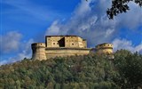 Poznávací zájezd - Marche - Itálie - Marche - pevnost San Leo, vězení kde byl kdysi vězněn i známýCagliostro