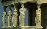 Poznávací zájezd - Řecko a ostrovy - Řecko - Athény - Akropolis, Erechteion, 421-406 př.n.l, sochy karyatid