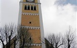 Barevný víkend v Salcbursku, Berchtesgaden a Orlí hnízdo 2020 - Rakousko - Bad Hofgastein, kostel Panny Marie Gries, 1498-1507