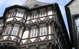 Poznávací zájezd - Německo - Německo - Goslar - krásné hrázděné středověké domy, dnes je zde městská knihovna