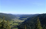 Poznávací zájezd - Německo - Německo - Schwarzwald - lesnaté hřebeny pohoří přesahují tisíc metrů