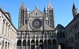 Poznávací zájezd - Belgie - Belgie - Tournai - katedrála Notre Dame, západní portál