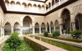 Andalusie, památky UNESCO a přírodní parky 2019 - Španělsko - Andalusie -  Sevilla, Alcazár, Patio de las Doncellas