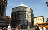Florencie, Garfagnana s koupáním a Carrara 2020 - Itálie - Florencie - baptisterium, 6.-7.stol, nejstarší budova Florencie (1050)