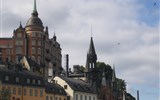 Poznávací zájezd - Stockholm - Švédsko - Stockholm - čtvrt Sodermalm leží celá na ostrově zvaném Ason