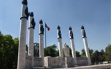 Mexiko, bájná země Mayů, Aztéků a kouzelné přírody 2019 - Mexiko - Mexiko City, Pomník kadetů padlých v boji proti USA