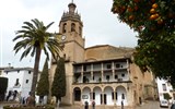 Poznávací zájezd - Andalusie - Španělsko - Andalusie - Ronda, Santa Maria la Mayor, přestavěná mešita, gotický (po 1580), přest.renes. a barokně