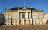 Kodaň a Kronborg v době adventu - Dánsko - Kodaň - Amalienborg - palác Christiana VII. 