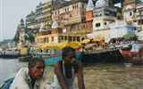 Poznávací zájezd - Indie - Indie - Varanásí - projíždka na lodi po Ganze