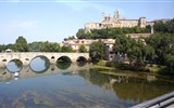 Poznávací zájezd - Languedoc - Francie - Languedoc - Beziers, řeka Orb, Pont Vieux a katedrála Saint Nazaire et Saint Celsus