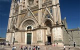 Poznávací zájezd - Umbrie - Itálie - Orvieto -  dóm, reliéfy 1320-30, L.Maitani, výjevy ze Starého a Nového zákona