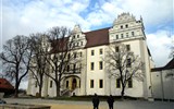 Krásy jarních zahrad Saska a Lužice 2020 - Německo - Lužice - Budyšín, Ortenburg, starý hrad, 1483-6 přestavěn goticky, po 1648 znovu přestavěn