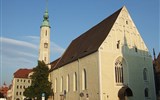 Wroclaw, Budyšín, adventní trhy 2019 - Německo - Zhořelec - Dreifaltigkeitskirche