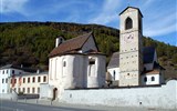 Poznávací zájezd - Švýcarsko - ŠVýcarsko - Mustair - benediktýnský klášter Sankt Johann