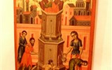 Poznávací zájezd - Albánie - Albánie - Berat, Onufriho muzeum, malíř dokázal mistrovsky míchat své proslulé barevné odstíny