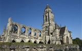 Poznávací zájezd - Normandie - Francie - Normandie - Caen, Saint Etienne le Vieux. 10.stol, přest. goticky 1346-1417
