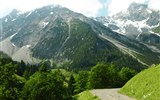 Montafon, rozkvetlá alpská zahrada 2020 - Rakousko - horské silničky v pohoří Silvretta nabízejí fantastické výhledy