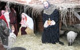 Advent v Drážďanech a vánoční štola 2019 - Německo - Drážďany - advent u Frauenkirche i s jesličkami