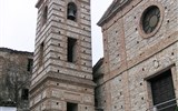 Kalábrie a Apulie, toulky jižní Itálií s koupáním 2020 - Itálie - Cerchiara di Calabria - kostel San Pietro, 15.stol.