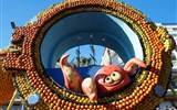 Karneval květů v Nice a festival citrusů v Mentonu 2020 - Francie - Menton, Corsi des Fruits d´Or